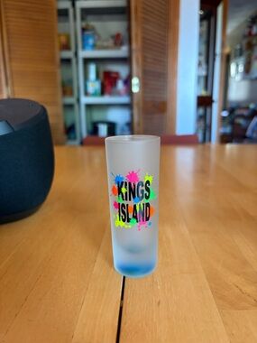Kings island Neon Splash Frosted Shot Glass - Multicolor